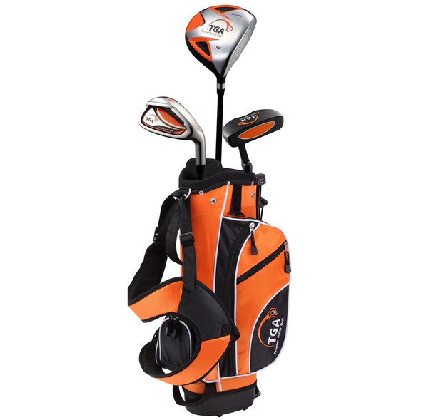 TGA Junior Golf Club Set - Orange